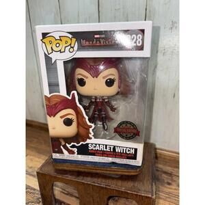 Disney Marvel Wanda Vision Wanda Maximoff Scarlet Witch Funko Pop 828